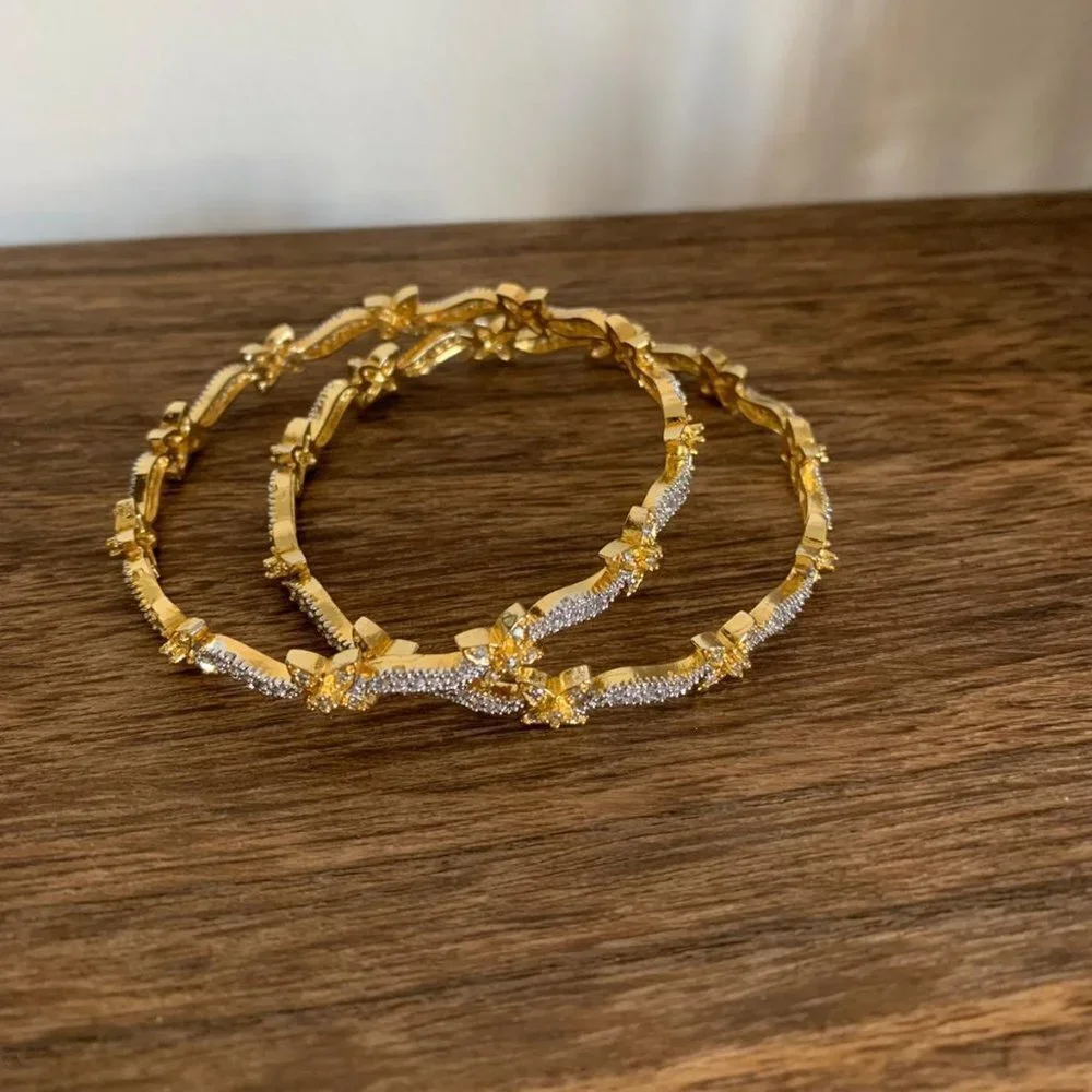 Microgold Plated Bangles
